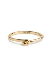 Jenny Bird Maeve Large Gold-dipped Bracelet L