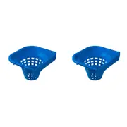 2x SYR Bulldog Sieve Home Floor Cleaning Accessory For Bulldog Bucket Blue