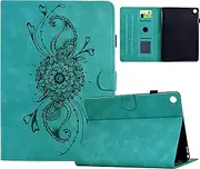 Nexue Case for Samsung Galaxy Tab A8 10.5'' 2022 (SM-X200/X205/X207),Auto Wake/Sleep, Premium PU Leather Folding Stand Cover with Pen Holder & Multiple Viewing (Light Green)