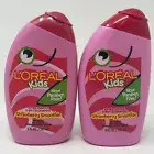 2 - L'Oreal Kids Shampoo Extra Gentle 2 in 1 Strawberry Smoothie Shampoo 9 oz.