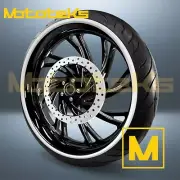 18" 18x3.5 NEO MAG WHEEL BLACK FOR HARLEY SOFTAIL MODELS REAR WHEEL