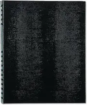 BLUELINE NotePro Executive Journal, Black, 11" x 8.5", 150 Pages (A10150.BLK)