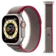 Red/Grey Trail Loop For Apple Watch Band Strap IWatch Series 10 SE 9 8 7 6 38/40/41mm Ultra