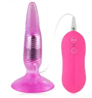 Aphrodisia Twister Vibrating Butt Plug Pink