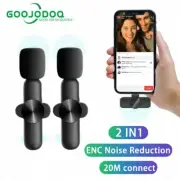 Wireless Iphone/Android portable Microphone Audio Video Recording Mini Mic