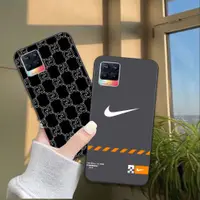 在飛比找蝦皮購物優惠-Realme 8 手機殼印有 GUCCI、NIKE、DIOS