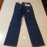 Vintage New With Tags Levis Boys Student Jeans Size 27x28 (CM64)