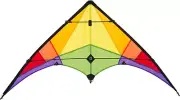 Eco Line Stunt Kite for Beginners - Rainbow Design