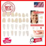 Teeth Veneer 100 Pieces Artificial Resin Tooth Fillings Temporary Veneer Toot...