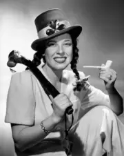 Judy Canova host of The Judy Canova Show a Radio comedy variety 1940s Photo 3