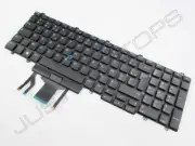 New Genuine Dell Precision 15 3000 3510 French Francais Backlit Keyboard Clavier