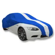 Blue with White Stripe Show Car Cover Suits Holden HK HT HG Monaro GTS Softline
