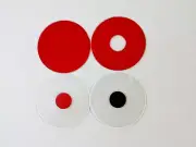 Microscope 32mm Mini-Rheinberg Red Filter Set - Great To Start Or To Evaluate!!