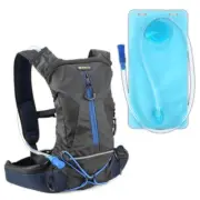 [NEW] Evecase Sport Daypack with Hydration Bladder for Outdoor Sports - Black