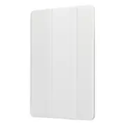 Silk Texture Horizontal Flip Leather Case with Three-Folding Holder for Galaxy Tab T510 (White)