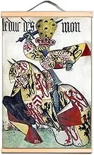 Christian Crusader Tapestry Canvas Pictures Vintage Medieval Knights of the Golden Fleece Wall Art Posters & Prints Scroll Hanging Painting Study Gallery Room Office Home Decor 5