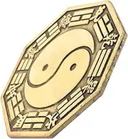 Traditional Chinese Bagua Mirror Compact Travel Mirror with Symbolic Design for Home Decor and Family Protection Wedding Present