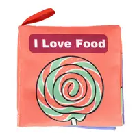 在飛比找金石堂優惠-l Love Food－寶寶認知學習英文布書
