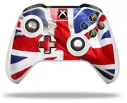 Skin for XBOX One S X Controller Union Jack 01 Vinyl Decal
