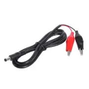 5.5x2.1mm Male to Double Clip Power Adapter Cable Two Clip