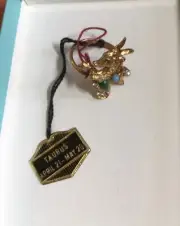 Vintage Astrology Trifari Jewelry Taurus Ring