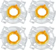 4 Pcs GT-Y Octagonal Restrictor Gate 8 Ways Adjustable Arcade Restrictor Plate, for Modding JLF Joysticks, Arcade Game Machine DIY Parts Replacement, Control Accessories DIY Parts