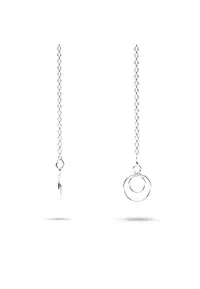 在飛比找ZALORA購物網優惠-MILLENNE Minimal Circle Silver