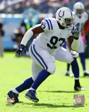 NFL Football Dwight Freeney Indianapolis Colts Photo Picture Print #1449