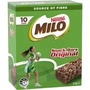 Nestle Milo Snack Bars Original 10 pack