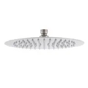 WELS Brushed Nickel Stainless Steel 10" Round Rainfall Shower Top Head Component