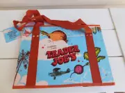 Trader Joe's Stand-Up Collapsible Grocery Tote Sturdy Limited Hard Sided New