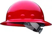 Fibre-Metal by Honeywell E1SW15A000 Super Eight Full Brim Swing Strap Hard Hat, Red