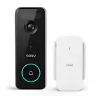 Doorbell Camera Wireless, 5MP Ultra HD, No Monthly Fee, 2.4/5 GHz WiFi Video Doo