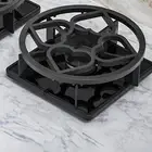 Pot Racks Cast Iron Wok Support Rings Cooker Heat Durable Gas Rings Reducer