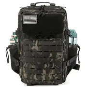 25L/35L/45L Military Tactical Backpack For Men Molle Daypack 3 45l 2.0 Blackcp