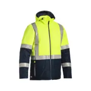 10x Taped Hi Vis Puffer Jacket HIGH VISIBILITY MENS