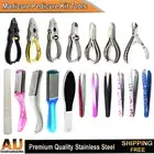 Manicure Heavy Duty Cutters Foot Rasp File Foot Hand Nails Dressing & Tweezers