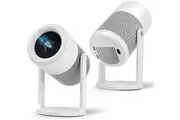 AUN A004 Mini Portable Projector Android 11 Home T Cinema Video Projector Bluetooth WIFI Sync IOS Smartphone 1080P 4K Movie