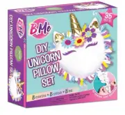 DIY Unicorn Pillow Kit for Girls - No Sew Make Your Own Pillow