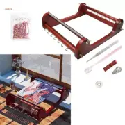Bead Set Beading Machine Pearl Threads Needle Wooded DIY Jewelry Home Decoratio