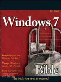 在飛比找三民網路書店優惠-WINDOWS 7 BIBLE