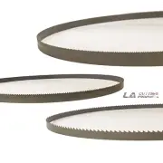 64 1/2" (5'-4 1/2") x 1/2" x .025" x 14,10/14,8/12 Band Saw Blade Bi-metal 3 Pcs