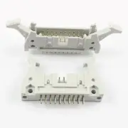 50Pcs 2.54mm Pitch 2x10 20 Pin Male Straight Ejector Header Connector With Latch