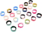 [CATIEBYE] Silicone Hollow Auricle Ear Gauges Stretchers Ear Gauges Tunnel Men Earring Tunnels Earring for Man Ear Piercing Stretcher Earring Backs for Studs