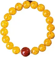 [Yihuaqun] Natural raw ore transfer bead bracelet, crystal sand realgar cinnabar bracelet, natal year, male and female dragon and snake year gift