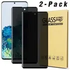 2x Anti-Spy Tempered Glass Screen Protector Film For Samsung Galaxy S20/S20 Plus