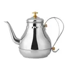 1.2L Stainless Steel Gooseneck Pour Coffee Drip Kettle Tea Filter Pot Indoor