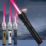Lightsaber Butane Lighter, Refillable Lightsaber Lighter Jet Flame Butane Lighter For Grill Bbq Cand Blue