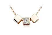 Solid 925 Sterling Silver Triple Desire Necklace