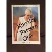 New Sirdar 5601 Tropicana Double Knitting Waistcoat Vest Sweater Pattern